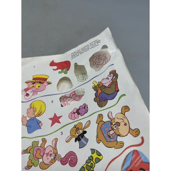 golden the pink panther at the circus sticker fun paperback book 1983 English RE - Picture 6 of 10